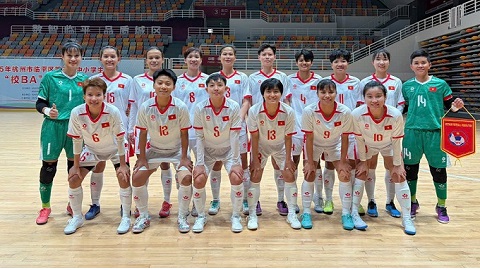  ĐT futsal nữ Việt Nam không thể thắng Trung Quốc dù hai lần dẫn trước
